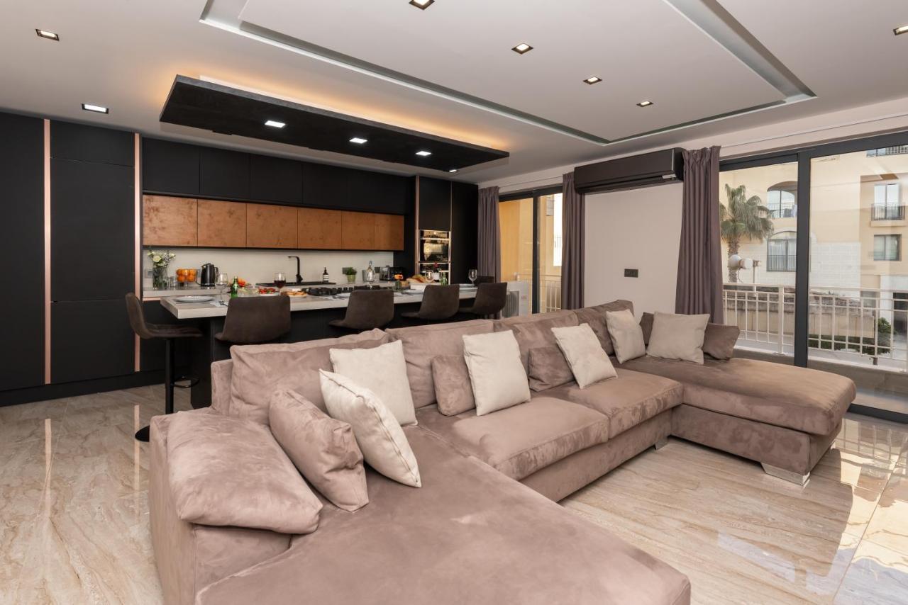 Luxury 2 Bed Apartment In The Heart Of St Julians St. Julian's Zewnętrze zdjęcie