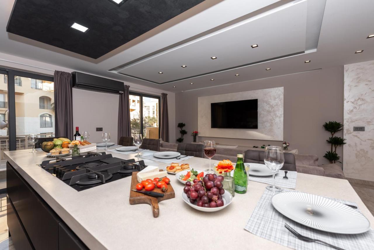 Luxury 2 Bed Apartment In The Heart Of St Julians St. Julian's Zewnętrze zdjęcie